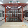 Sunroom de aluminio de Wanjia, casa del jardín, casa de cristal